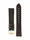 Hirsch Toronto Leather Strap Brown 20mm