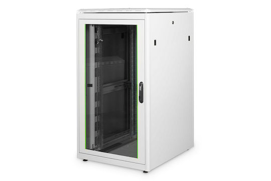 Digitus Unique Series Boden Rack-Schrank 26U 80x80cm Gray DN-19 26U-8/8-1