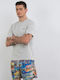 Men's Swimwear Shorts Multicolour with Patterns