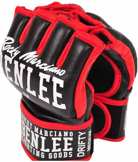 Benlee Drifty MMA Handschuhe Leder Schwarz