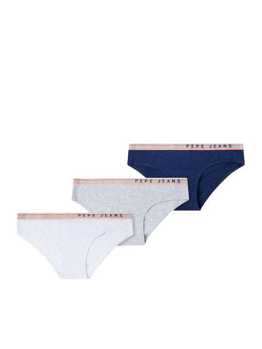 Alaina Γυναικεία Slip 3Pack White/Grey/Black