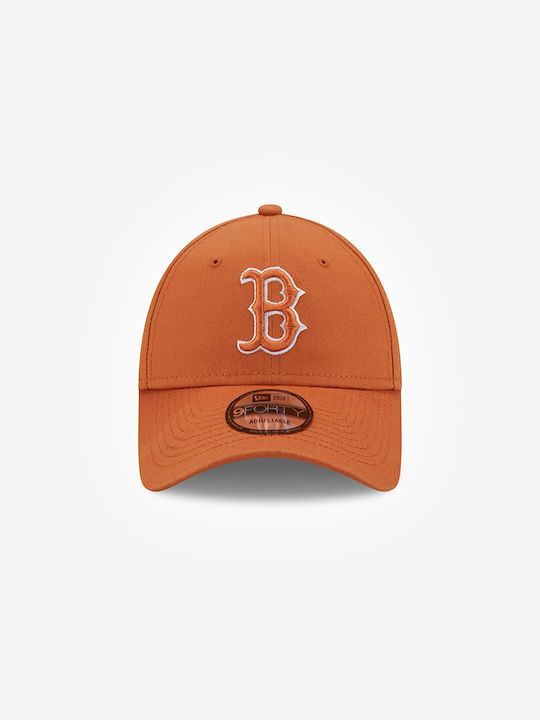 New Era Boston Red Jockey Orange