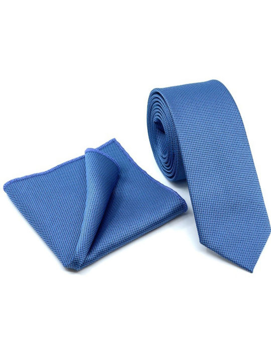 Legend Accessories Men's Tie Set Monochrome In Light Blue Colour