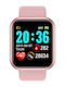 SPM Y68S Smartwatch with Heart Rate Monitor (Pink)