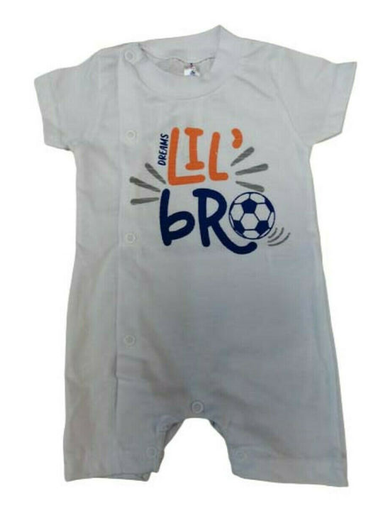 Dreams by Joyce Lil Bro Baby-Strampler Weiß