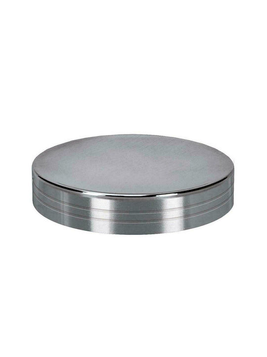 Kleine Wolke Gloria Metallic Soap Dish Countertop Gray