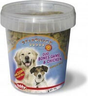 Nobby StarSnack Duo Bones Games Μπισκότο Εκπαίδευσης Σκύλου με Κοτόπουλο 500gr