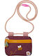 Die Spiegelburg Bee Kids Wallet for Coins with Zipper Burgundy