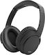 Streetz HL-BT404 Ασύρματα / Ενσύρματα Over Ear Ακουστικά με 12 ώρες Λειτουργίας Μαύρα