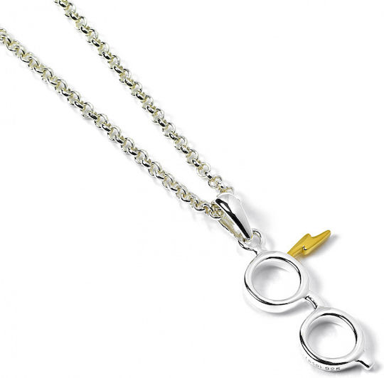 The Carat Shop Harry Potter Lightning Bolt and Glasses Hanging Replica