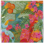 Șervețele Tropical Multicolore 33x33cm. 20buc