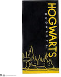 Cinereplicas Harry Potter Hogwarts Beach Towel Cotton Black 70x140cm.