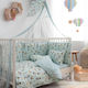 Vesta Home Circus Πάπλωμα Κούνιας Τιρκουάζ 110x150cm