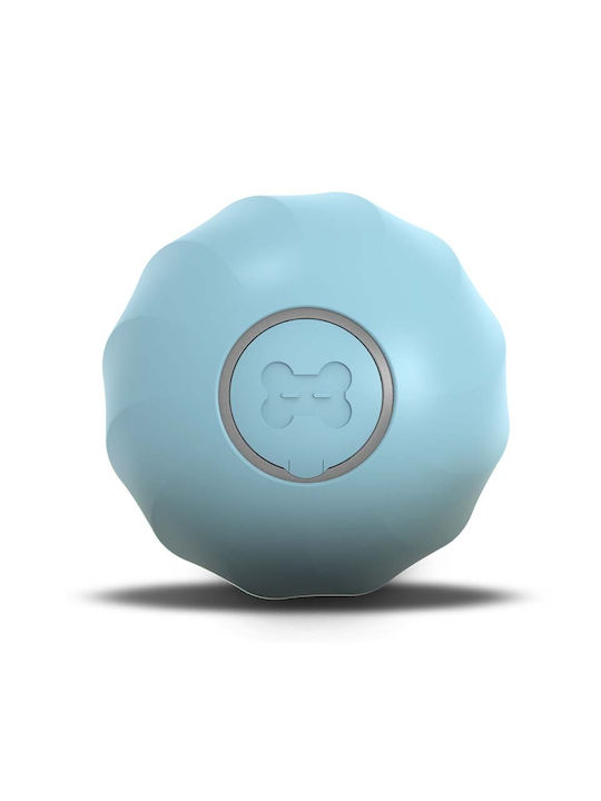 Cheerble Ice Cream Automatic Cat Toy Ball Blue