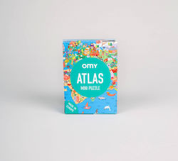Παιδικό Puzzle Atlas 54pcs Omy Παιδικό Puzzle Atlas 54pcs Omy