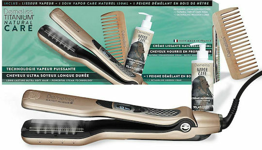 Demeliss Titanium Natural Care 2003 100644 Πρέσα Μαλλιών με Ατμό 250W