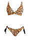 Bikini Set Triangle Animal Print