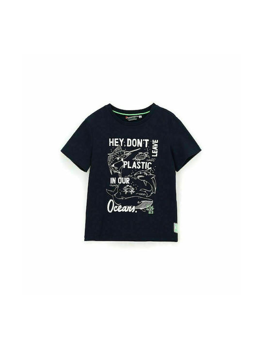 Kids' T-shirt Navy Blue