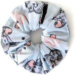 Pennie Elephants & Balloons Scrunchy de Păr Albastru