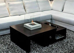EcoHot Bio Luna 30-1 Επιτραπέζιο Εσωτερικού Χώρου Γκρι 30x30x34cm