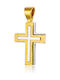 Skaras Jewels Men's Gold Cross 18K