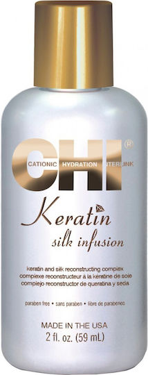CHI Keratin Silk Infusion Lotion Μαλλιών για Ενδυνάμωση με Κερατίνη 59ml