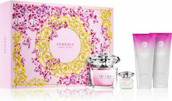 Versace Bright Crystal Set De Parfumuri Pentru Femei Cu Eau De Toilette Versace Bright Crystal Set De Parfumuri Pentru Femei Cu Eau De Toilette