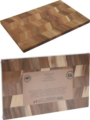 Marva Rectangular Wooden Chopping Board Brown 30x20cm