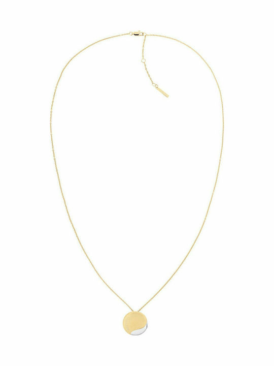 Calvin Klein Geometric from Gold Plated Steel