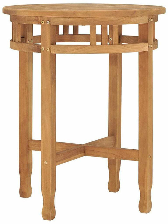 Hilfsmittel Gartentisch Für Kleine Außenbereiche Aus Teak Bistro 60x60x60cm