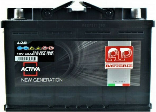 AP Baterie Auto Activa New Generation 560077SMF cu Capacitate 60Ah și CCA 510A