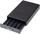 Plastic Capsule Drawer for 50 Nespresso Pods 40x24x6cm 1203528