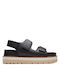 Orianna Women's Leather Platform Shoes Black