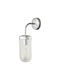 Rabalux Yago Modern Leuchte Badezimmer mit Fassung E27 Silber 9.7cm