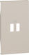 Legrand Living Now Front Part Switch Beige KM12C