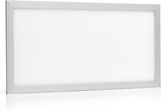 Aca Parallelogramm Vertieft LED Panel 30W mit Natürliches Weiß Licht 4000K
