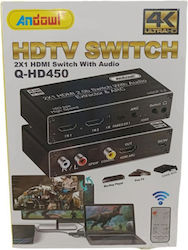 Andowl Q-HD450 HDMI Switch Andowl Q-HD450 HDMI Switch