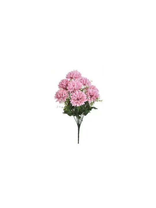 Artificial Decorative Branch Chrysanthemum Pink 38cm 1pcs