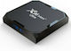 TV Box X96 Max Plus Ultra 4K UHD with WiFi USB 2.0 / USB 3.0 4GB RAM and 64GB Storage Space with Android 11.0 Operating System