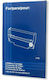 TZE-431 Ταινία Ετικετογράφου Συμβατή με Brother 8m x 12mm σε Κόκκινο Χρώμα