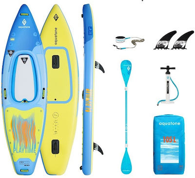 Aquatone Playtime Hybrid Inflatable SUP Board with Length 3.45m