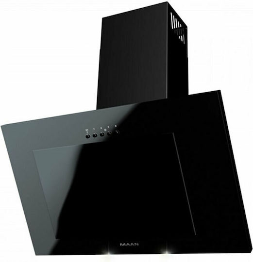 Maan Vertical 2 90 Απορροφητήρας Καμινάδα 90cm Μαύρος