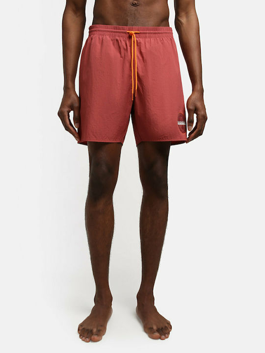 Napapijri V-verney Men's Swimwear Shorts Red