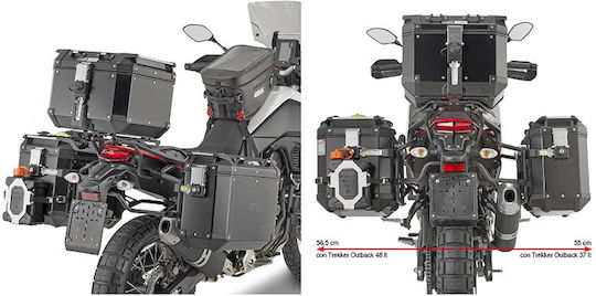 Givi Странични монтажи за Yamaha Десетеро 700