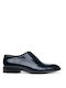 Perlamoda Men's Leather Dress Shoes Blue