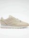 Reebok Classic Leather Femei Sneakers Soft Ecru / Cloud White / Acid Gold Met