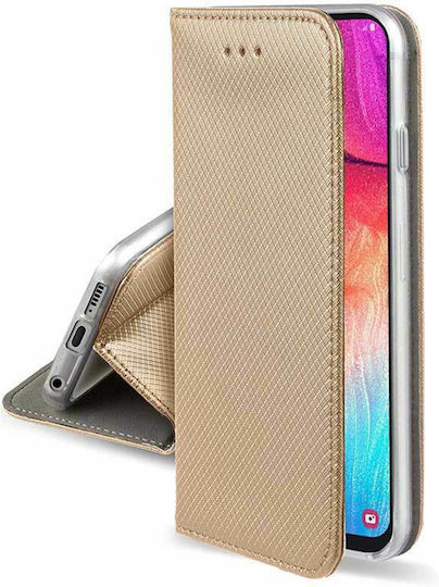 Smart Magnet Book Πλαστικό Χρυσό (Realme GT Neo 2 / Realme GT Neo 3T 5G)