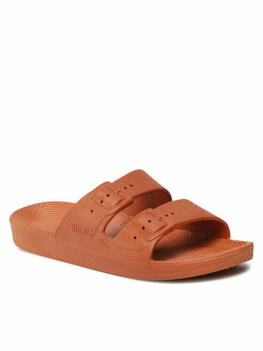Freedom Moses Basic Slides σε Καφέ Χρώμα