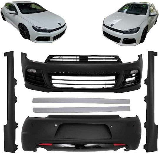 Carner Body Kit Αυτοκινήτου Συμβατό με Volkswagen Scirocco 2008-2014 R20 Look