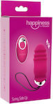 ToyJoy Fericire Happiness Sunny Side Up Vibrator Ouă cu Telecomandă 8.9cm Fuchsia